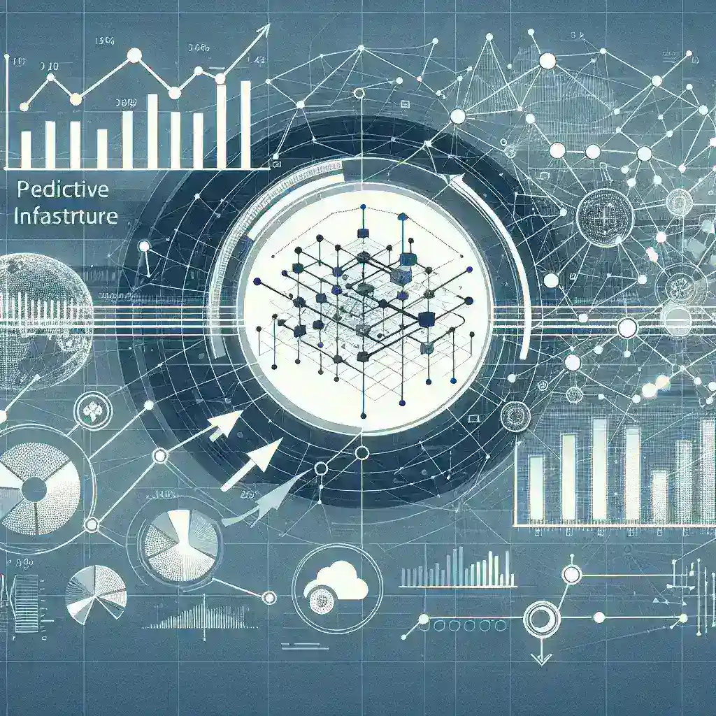 "Infographic showcasing the top platforms for predictive infrastructure analytics, highlighting key features and benefits of each solution in a comprehensive guide."
